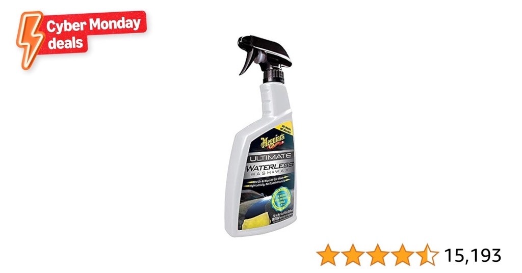 Meguiar's Ultimate Waterless Wash & Wax 768ml - Non-Scratch Formula