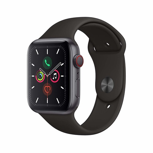 Apple Watch Series 5 (GPS + Cellular, 44mm) - Space Gray Aluminum Case with Black Sport Band (Used Very Good) Amazon Warehouse $341.43
