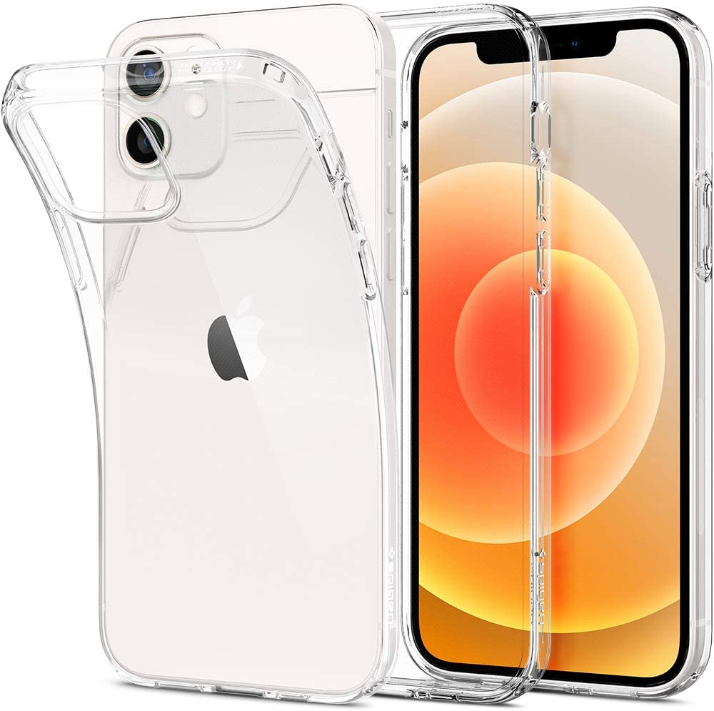 Spigen Liquid Crystal Apple iPhone 12/12 Pro Case (2020) - Crystal Clear $10.99