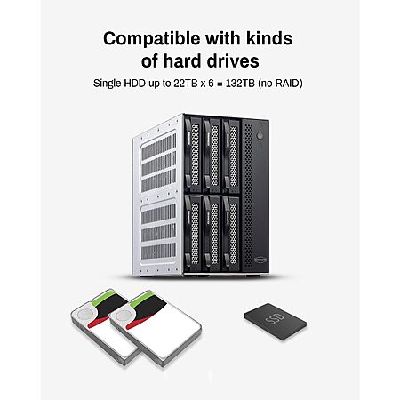 Prime Members: Terramaster D6-320 6-Bay Diskless External Hard Drive ...