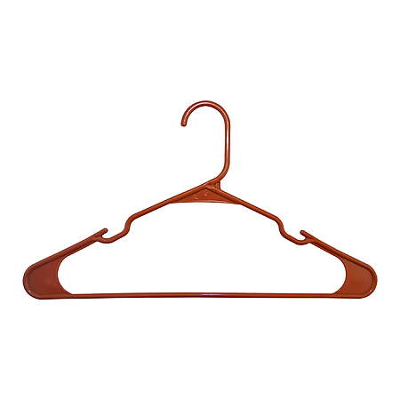 100-Ct Mainstays Plastic Notched Adult Hangers from $5.25