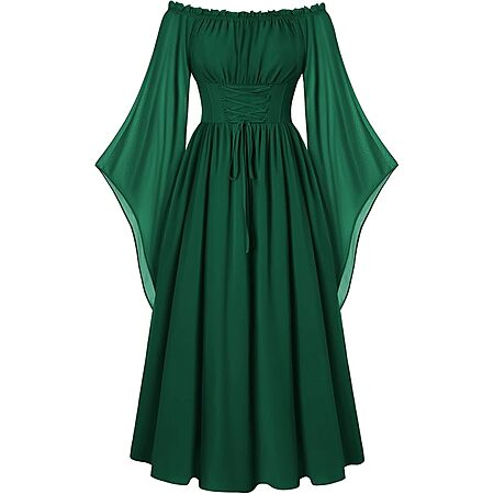 Scarlet Darkness Women's Renaissance Off-the-Shoulder Fairy Dress (Various) $17.20 + Free S&H