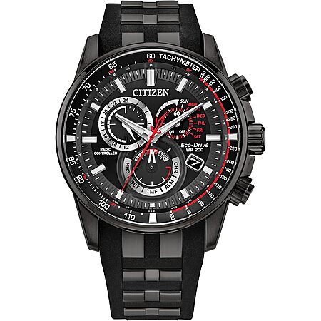 43mm Citizen Men's Eco-Drive Sport Luxury PCAT Chronograph Watch $344 + Free S&H