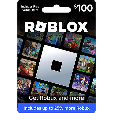 SAMS CLUB PRICE MISTAKE? $100 or $50 ROBLOX Plastic GC's for $26.98 (BIG YMMV)
