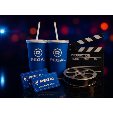 Giftory: 2 Regal Cinemas Movie Tickets + 2 Drinks from