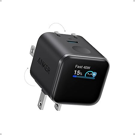 Prime Members: Anker Nano 45W USB-C Smart Display Charger for iPhones $26 & More + Free S&H