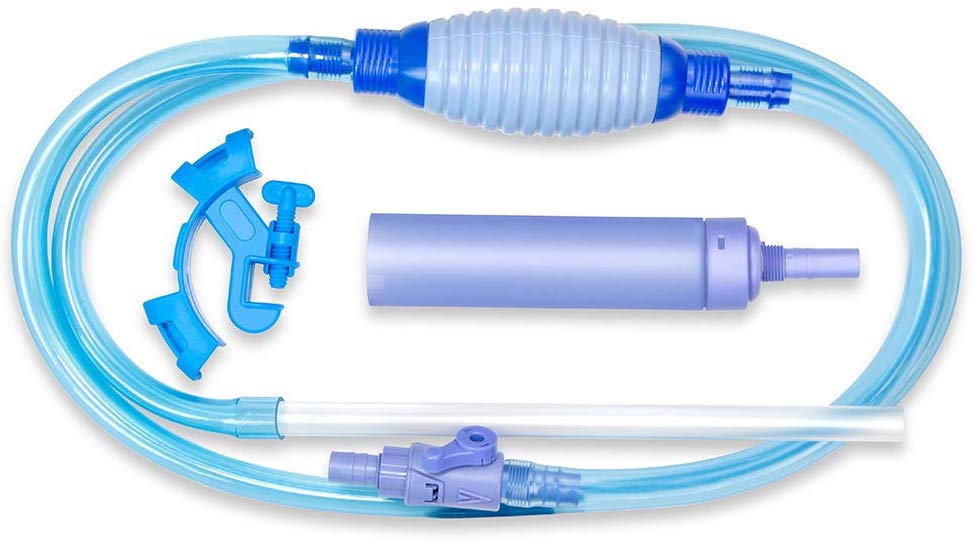 PERSUPER Aquarium Air Pump Fish Tank Gravel Cleaner for $11.89 @Amazon