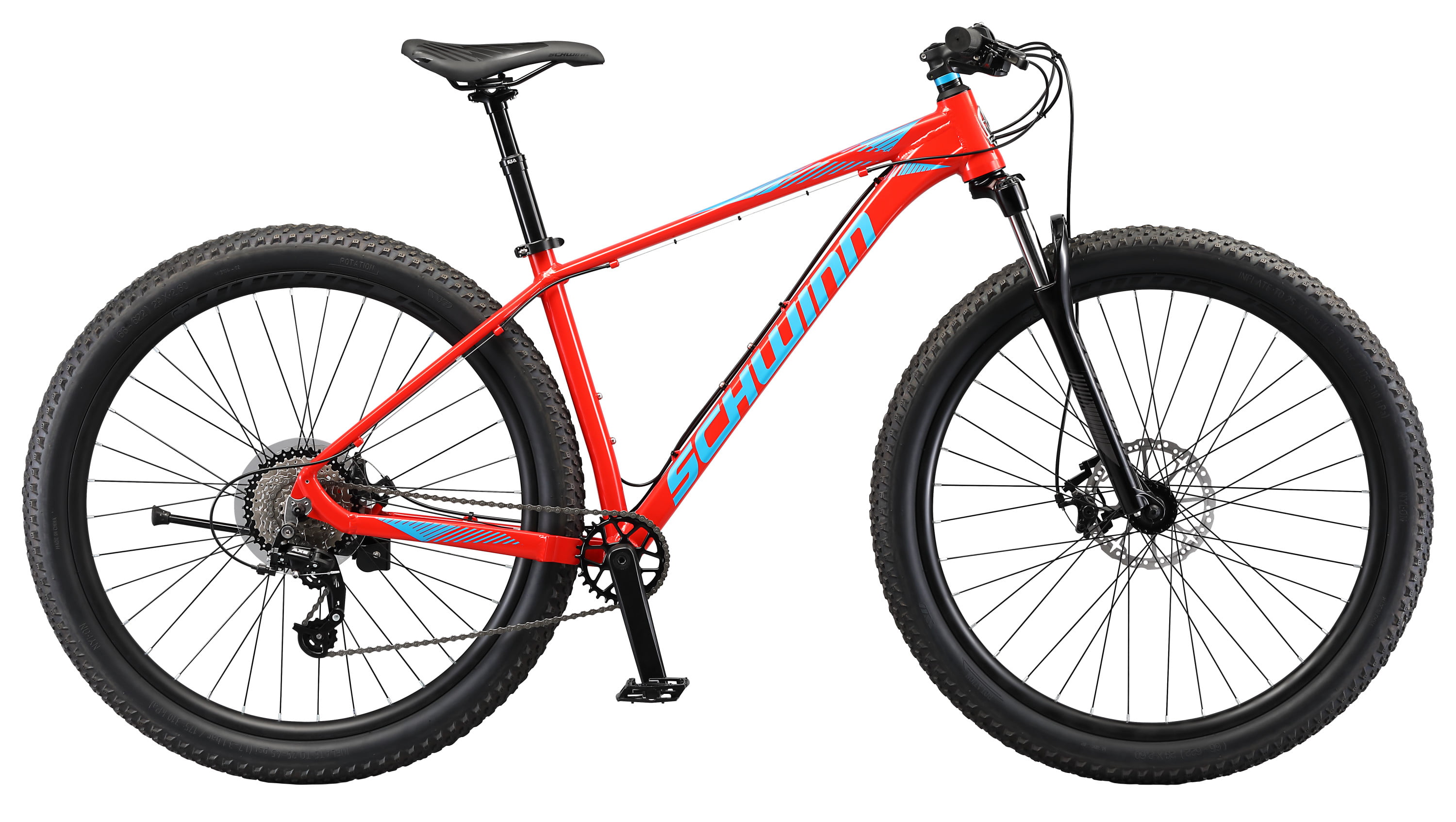 Schwinn 29 in. Axum DP Mens Mountain Bike Red 17 in. Frame 398