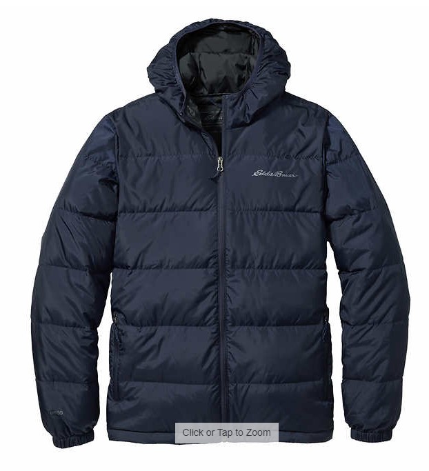 Eddie bauer packable down jacket costco store