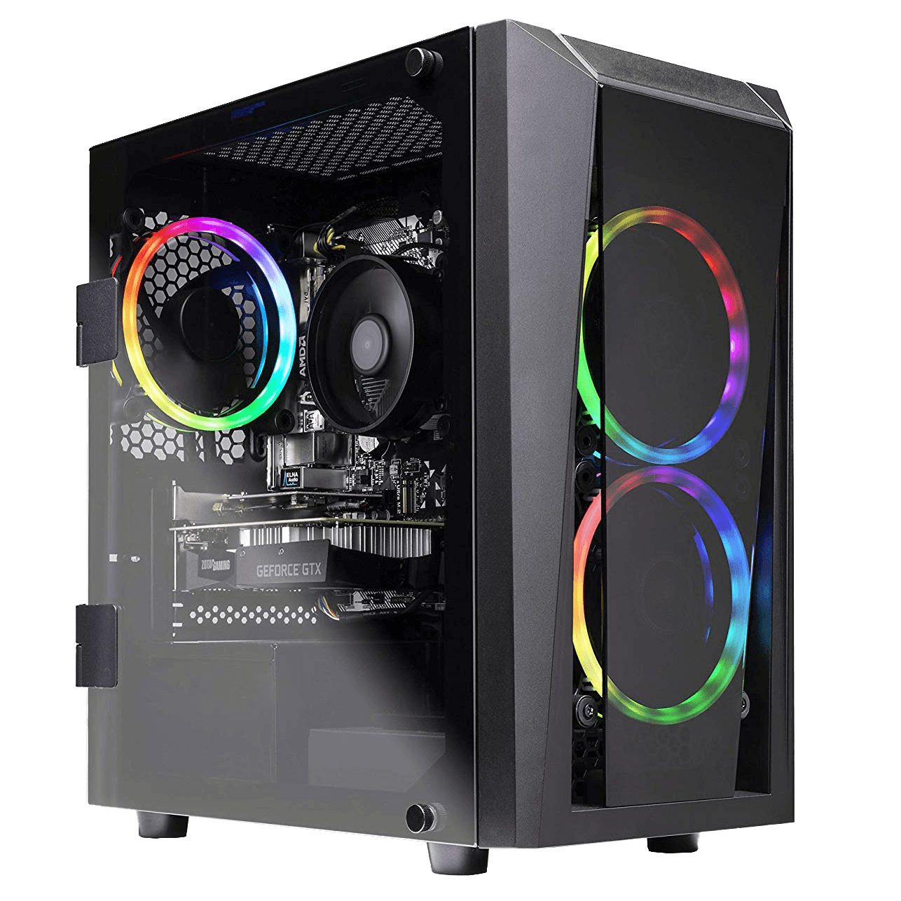 Skytech Blaze II Gaming PC Desktop AMD Ryzen 5 1600, NVIDIA GeForce GTX 1060 3GB for $504 FS