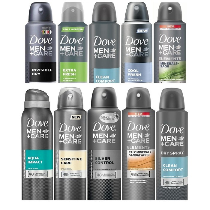 Pack of TEN Dove Men’s spray deodorant $24.99 shipped