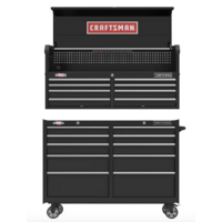 CRAFTSMAN S2000 52-in Metal Rolling Tool Storage Collection $698
