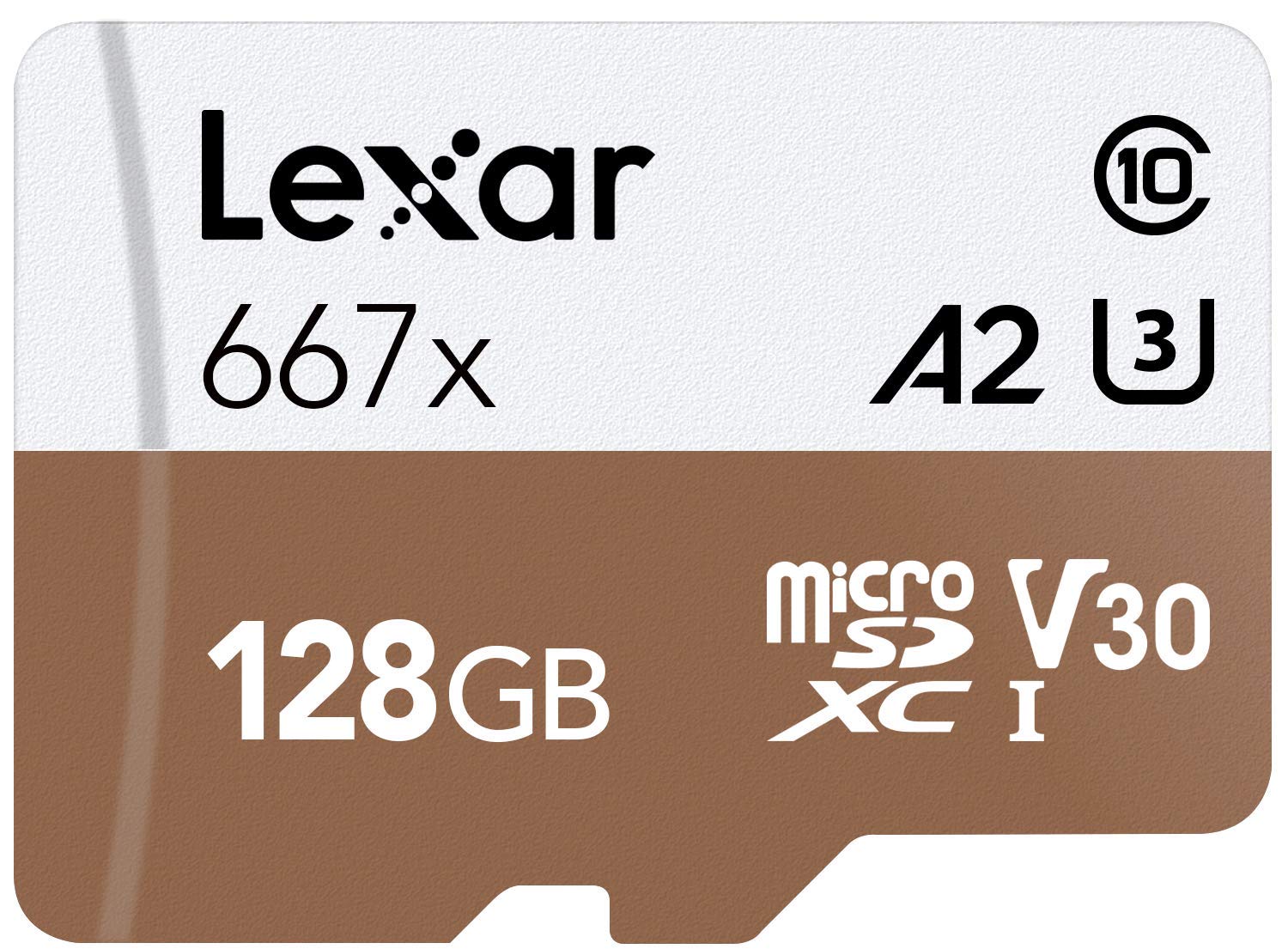 Lexar Professional UHS-I 128GB Class 10, U3, V30, A2 $19.99 Prime