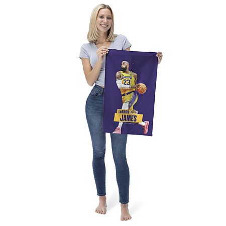 Amazon: Northwest NBA Los Angeles Lakers 2 Pack Fan Towel (Reg $29.99, ~79% Off) from $6.27 + FS w/ Prime