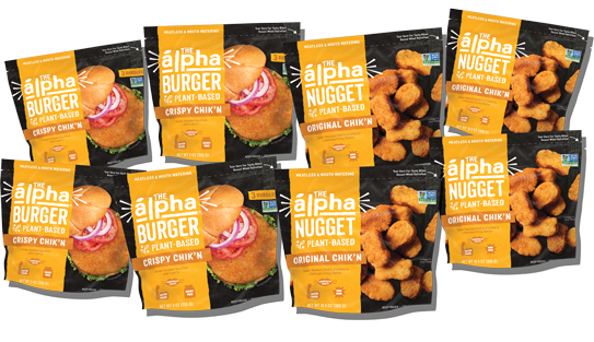 First month free - Alpha foods (vegan/vegetarian company) subscription