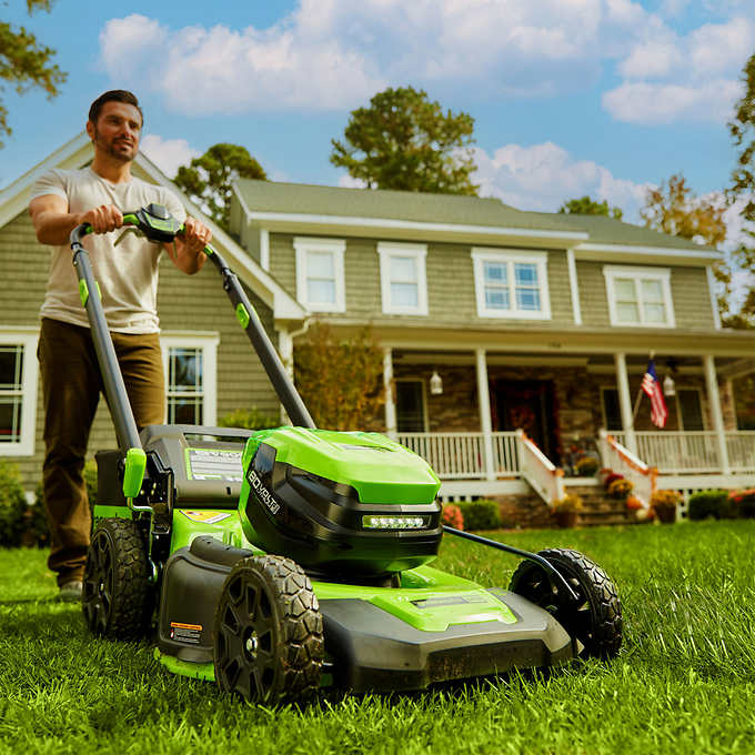 Greenworks mower costco sale