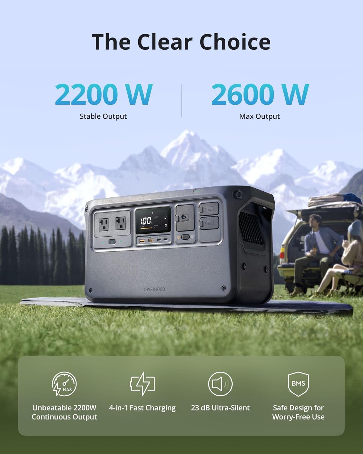 DJI Power 1000 Portable Power Station 499 Lightning Deal . Was 599