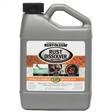 Rustoleum spray paint as low as $1.88 on clearance at Advance Auto Parts, Rust dissolver, 1 quart, $1.95, YMMV