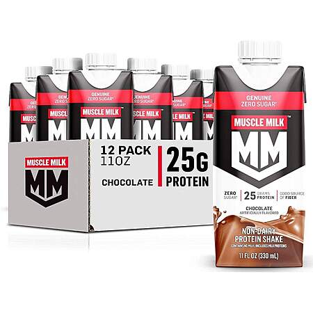 Muscle Milk Gen Chocolate Protein Shake - 12pk $11.74 at Target