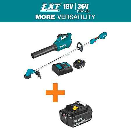 Makita 18 volt blower/ weed eater with 1 4ah battery $144 YMMV at Home Depot