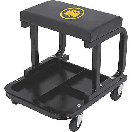 Northern Tool + Equipment Wide Mechanic's Roller Seat, Steel, 400-Lb. Capacity - $25