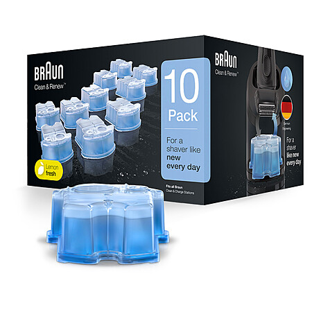 Braun Clean & Renew Refill Cartridges, 10 Pack - $33.99 + tax @ Braun.com (Was $49.99)