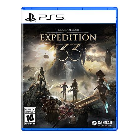 Clair Obscur Expedition 33 PS5 back in stock for pr $49.99 at Amazon