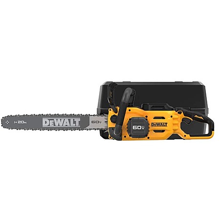 YMMV DeWalt FLEXVOLT 60-Volt MAX 20 in. Brushless Cordless Battery Powered Chainsaw and Case (Tool with Case Only) $251 at Home Depot
