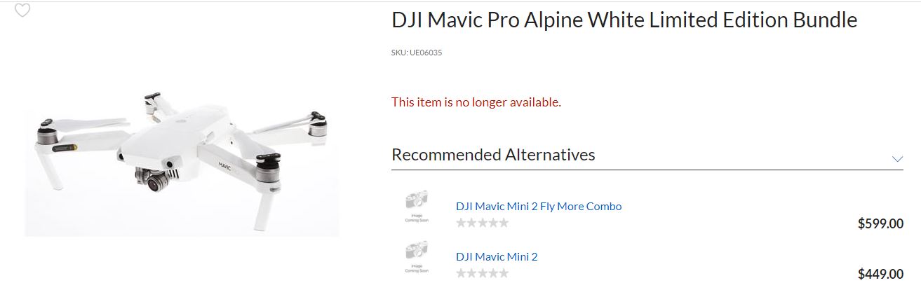 LAUNCHED! Mavic Mini 2 and Fly More Combo -4K , Ocusync, RAW etc. $449, $599