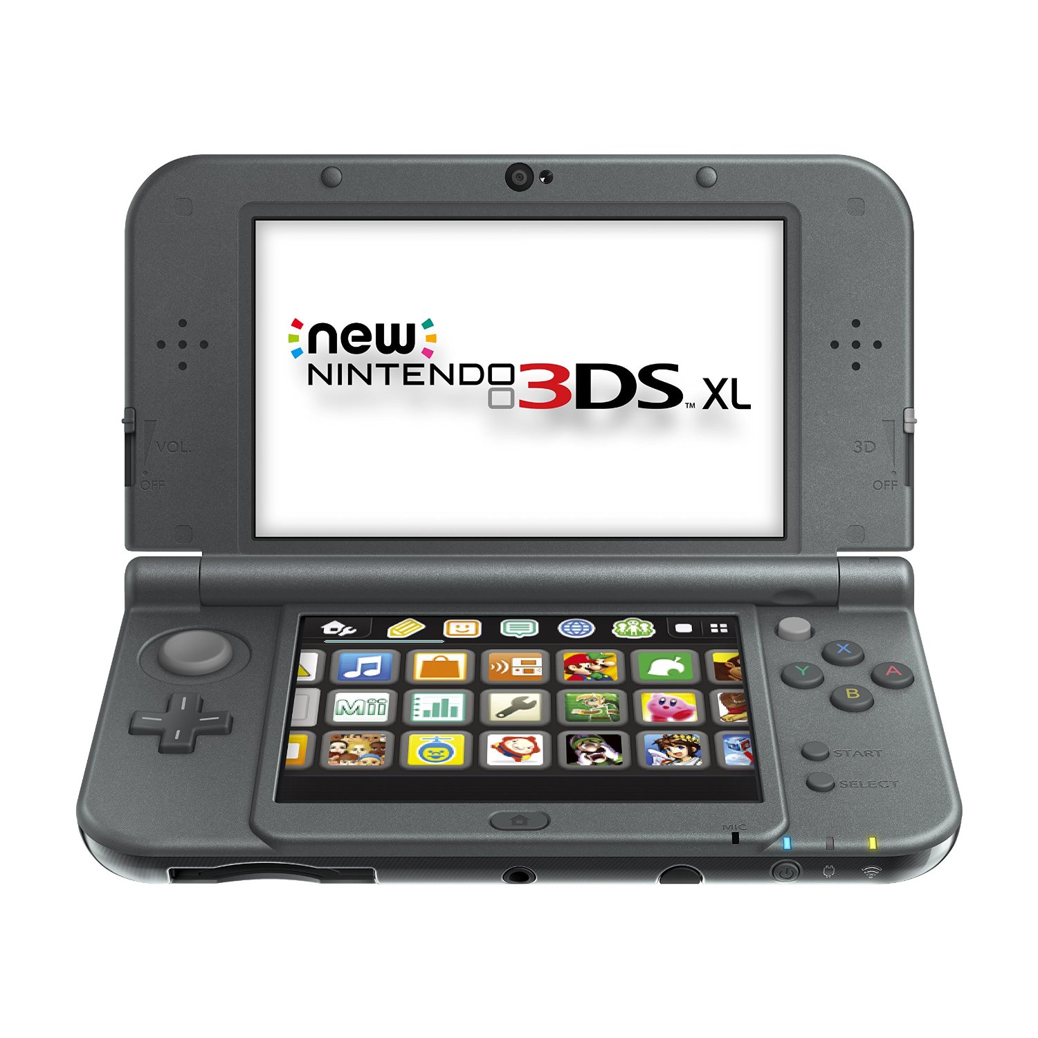 New Nintendo 3DS XL Black Console for $157.20 Shipped