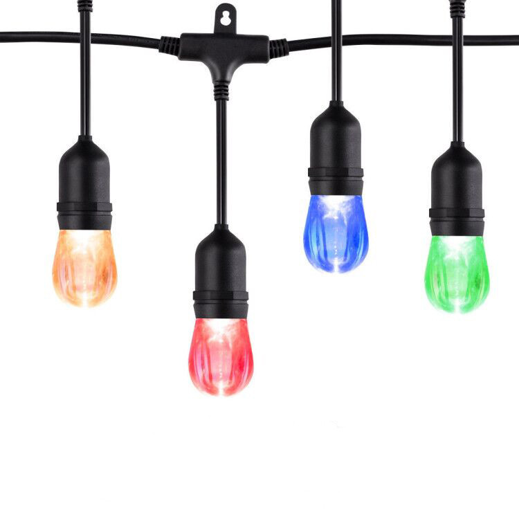 Costway 24FT LED Color Changing String Light Warm White RGB - $10.00 + Free Shipping