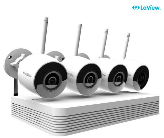 LaView Wi-Fi Wireless 1080P IP Camera Security System $149.99 + FS