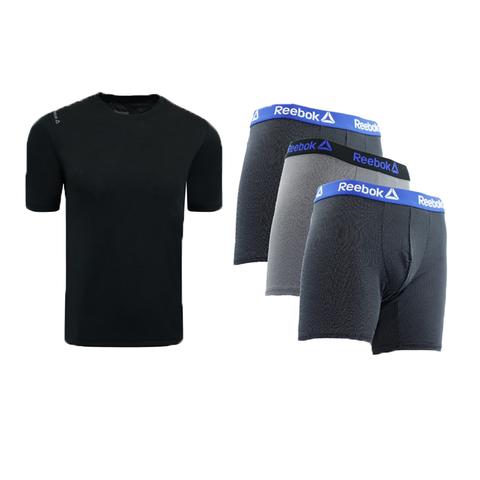 Reebok Men's T-Shirt & Boxer Briefs Combo Pack - $25 + Free Shipping