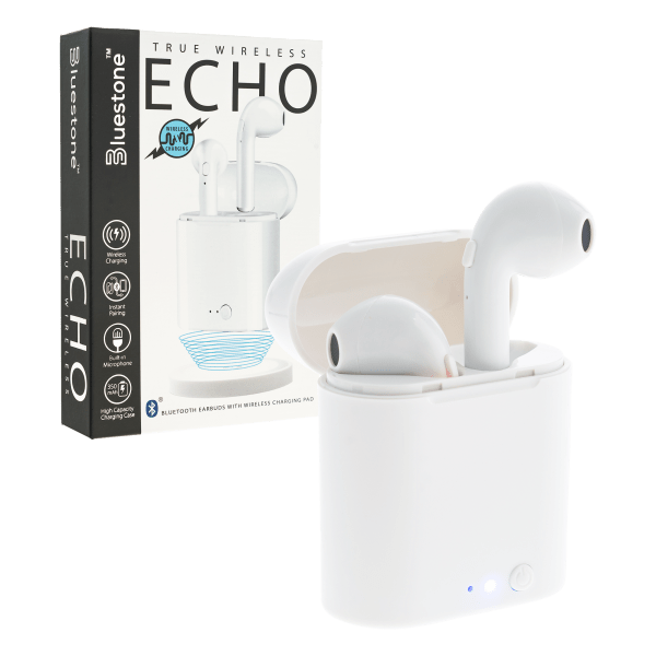 True Wireless Charging Earbuds with Charging Pad $14 + Free Shipping