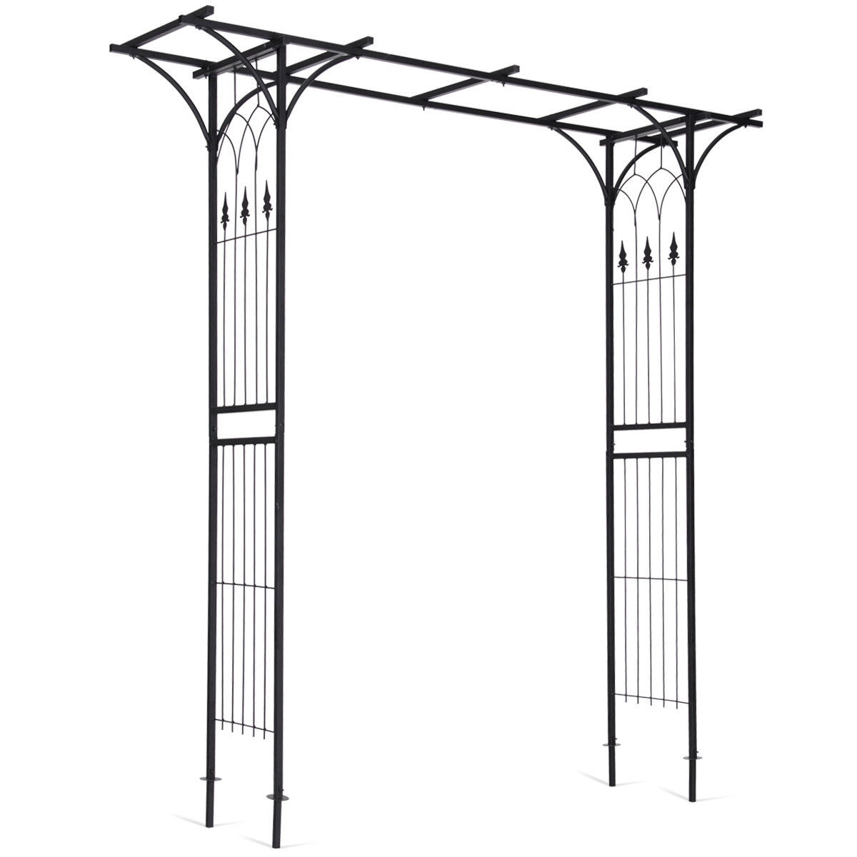 Costway Pergola Archway Garden Wedding Rose Arch $59.95 + Free Shipping