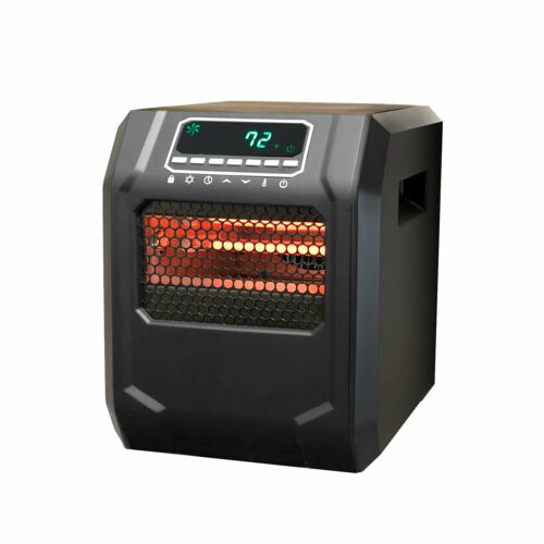 Lifesmart HT1188 4-Element Quartz Infrared Portable Large Room Space Heater $37.00 + FS