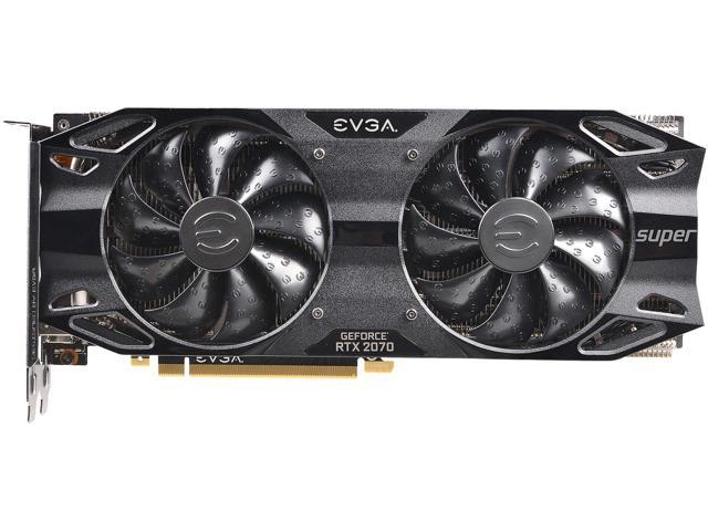 EVGA GeForce RTX 2070 SUPER BLACK GAMING, 08G-P4-3071-KR, 8GB GDDR6 - $469.99 AR