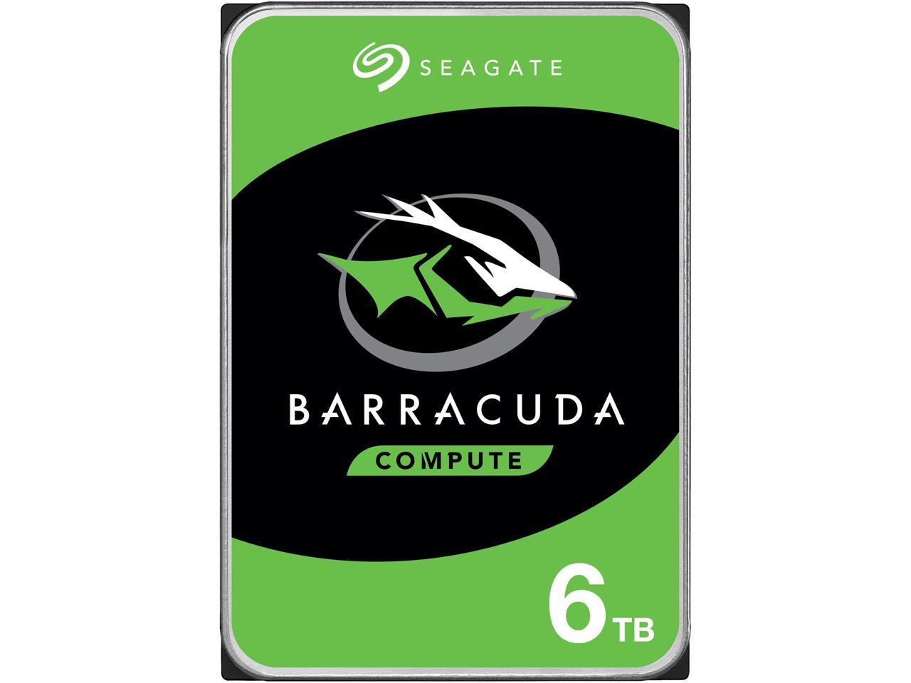 Seagate BarraCuda 6TB 5400 RPM 256MB Cache SATA 6.0Gb/s 3.5" Internal Hard Drive ST6000DM003 $109.99 + FS