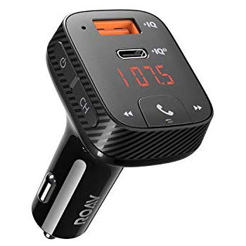 Anker Roav SmartCharge T2 Bluetooth FM Transmitter Car Charger, Power IQ 3.0, Bluetooth 5.0 for $24.99 + FSSS