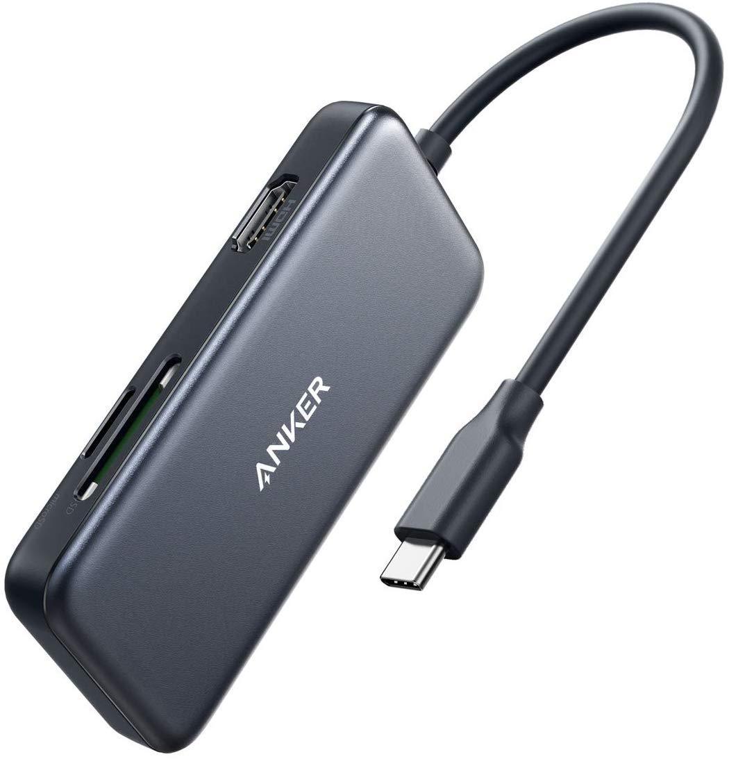 Anker 5-in-1 USB C Hub, with 4K HDMI , SD and microSD Card Reader, 2 USB 3.0 Ports $17.99 & More + FSSS