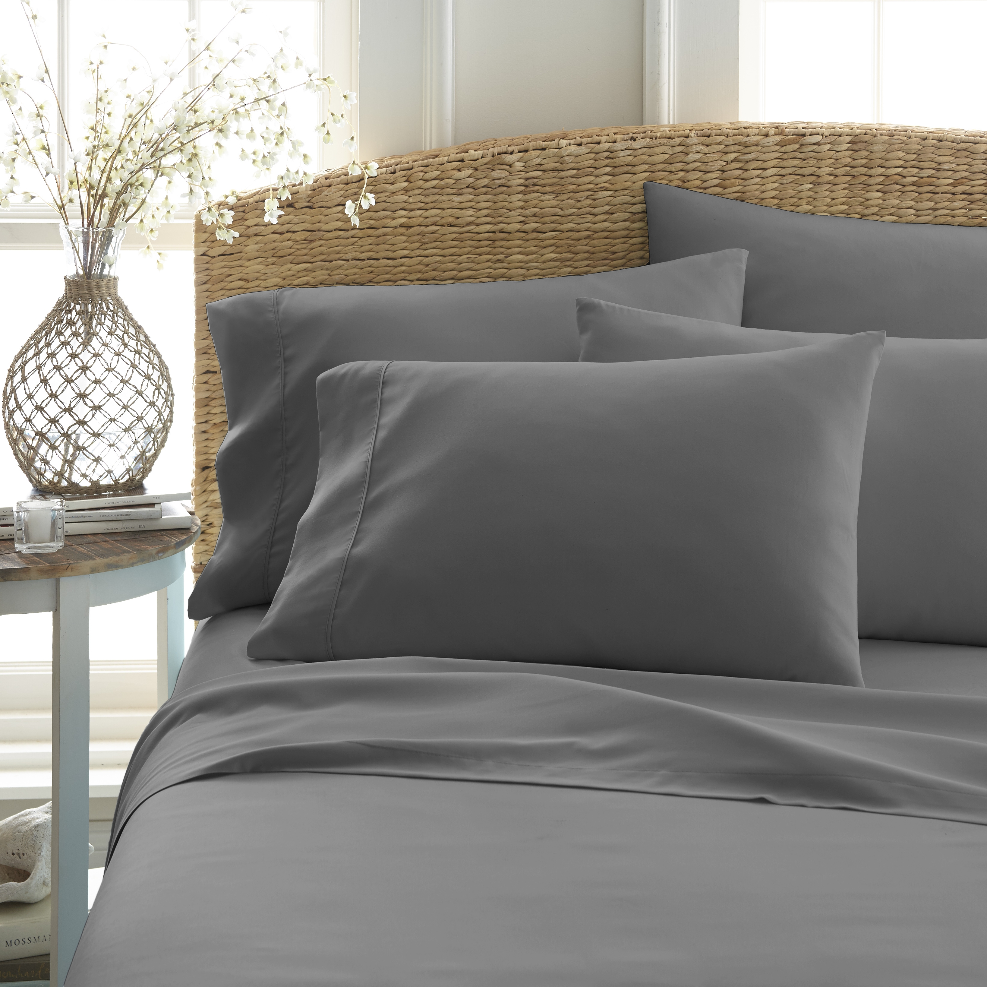 Linens & Hutch 6-Piece Solid Sheet Set- Starting at $18.63 + FS