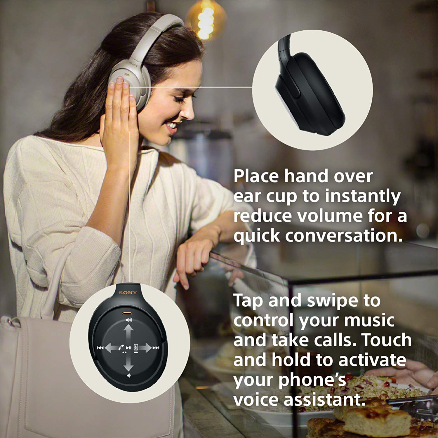 Sony WH1000XM3 - Noise Cancelling Wireless Bluetooth Over the Ear Headphones (Black) - $229.95 + Free Shipping