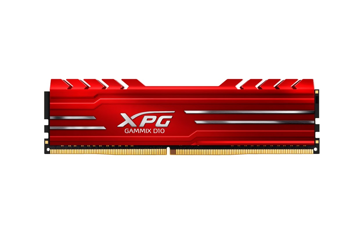 XPG GAMMIX D10 3600K 16GB (2 x 8GB) 288-Pin DDR4 SDRAM Desktop Memory Red $71.10 + FS