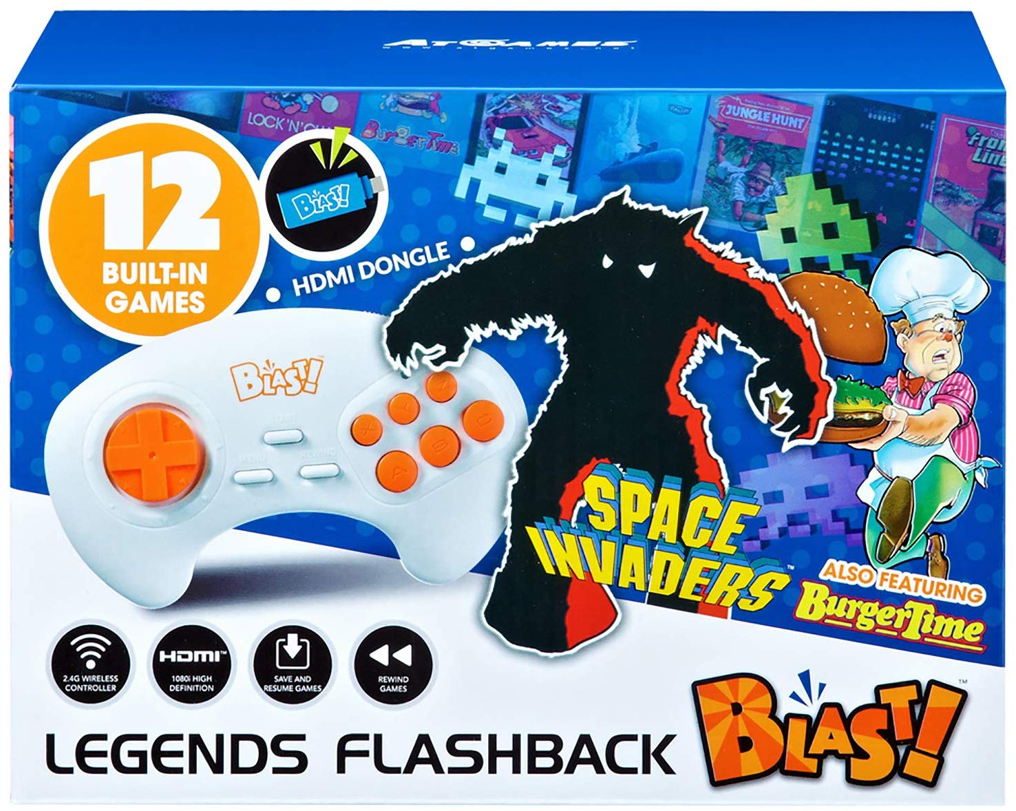Legends Flashback Blast! Space Invaders Retro Gaming for $5.99 + Free Store Pickup!