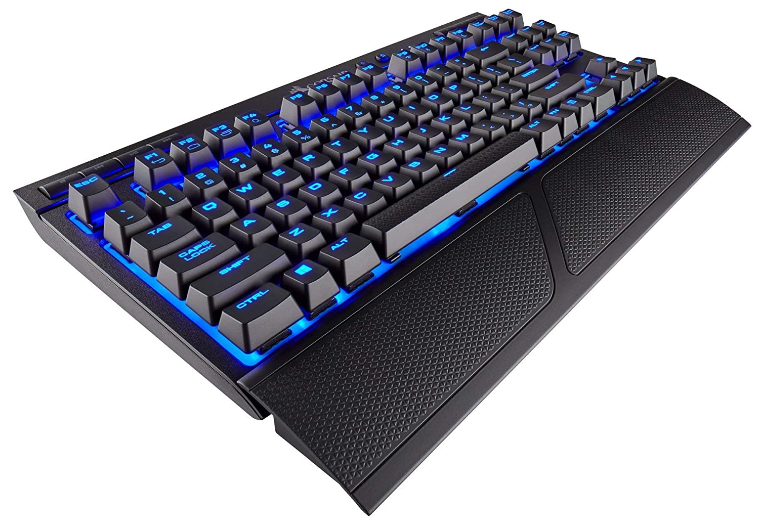 CORSAIR K63 Wireless Mechanical Gaming Keyboard, Backlit Blue Led, Cherry MX Red - Quiet & Linear (Renewed) for $44.99 + FSSS