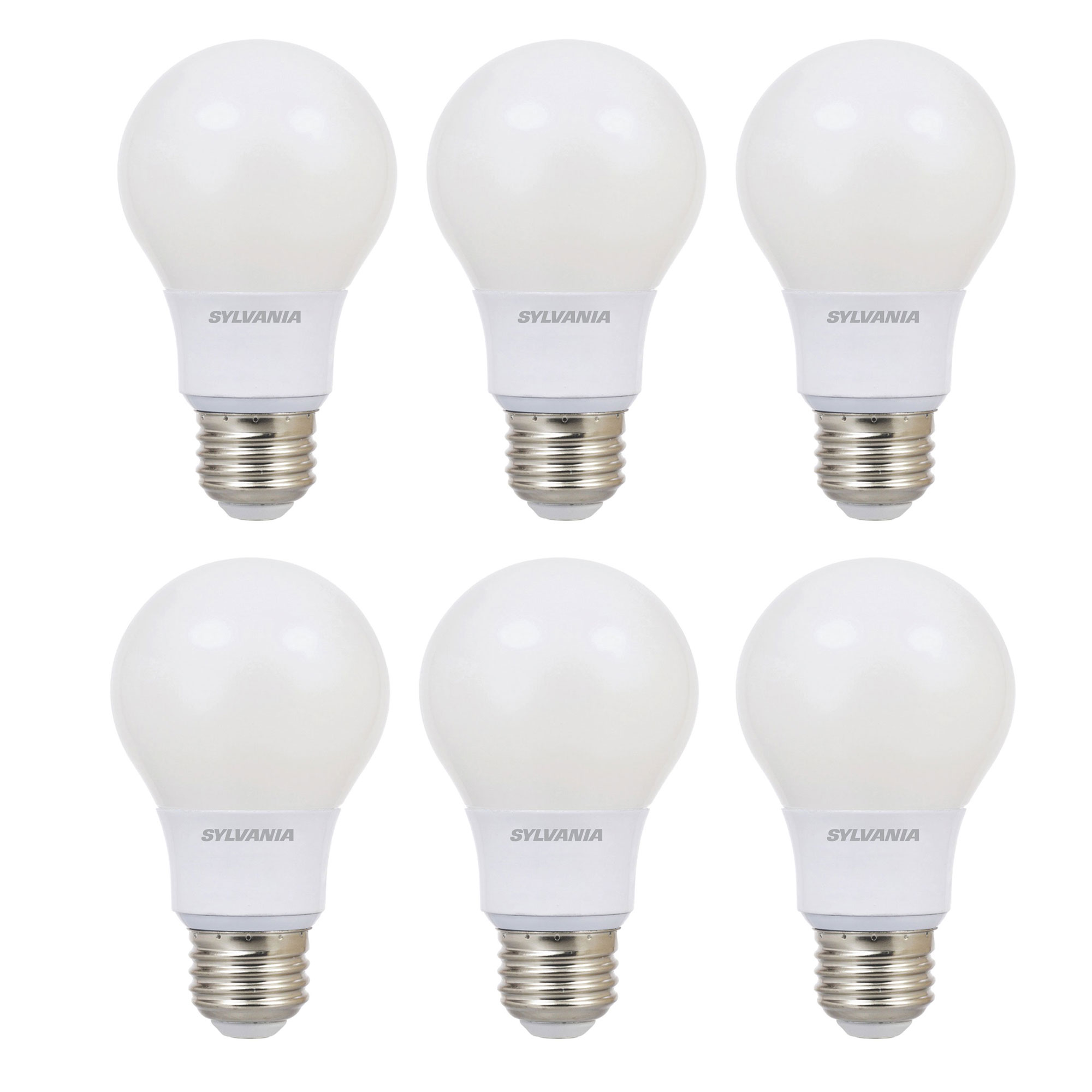 6-Pack - Sylvania Ultra A19 40W 120V E26 Base Dimmable Daylight LED Light Bulb - $16.99 + FS