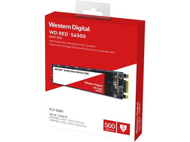 Western Digital Red SA500 M.2 2280 500GB SSD - $69.99 AC