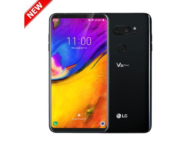 LG V35 ThinQ 64GB GSM Unlocked 4G LTE Phone - Aurora Black $250 Shipped