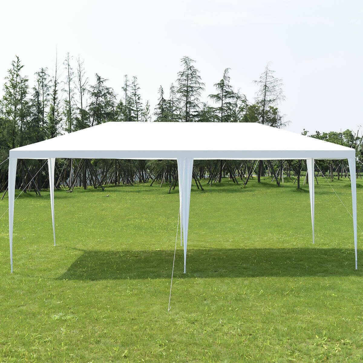 Costway 10' x 20' Outdoor Party Wedding Canopy Gazebo Pavilion Event Tent for $58.95 + Free Shipping