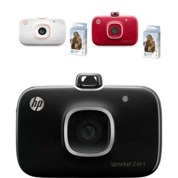 HP Sprocket 2-in-1 Portable Photo Printer & Instant Camera Bundle $49.99 + FS